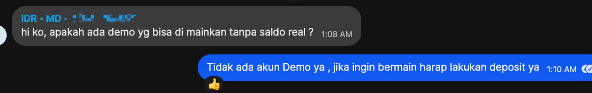 Demo 账号问题