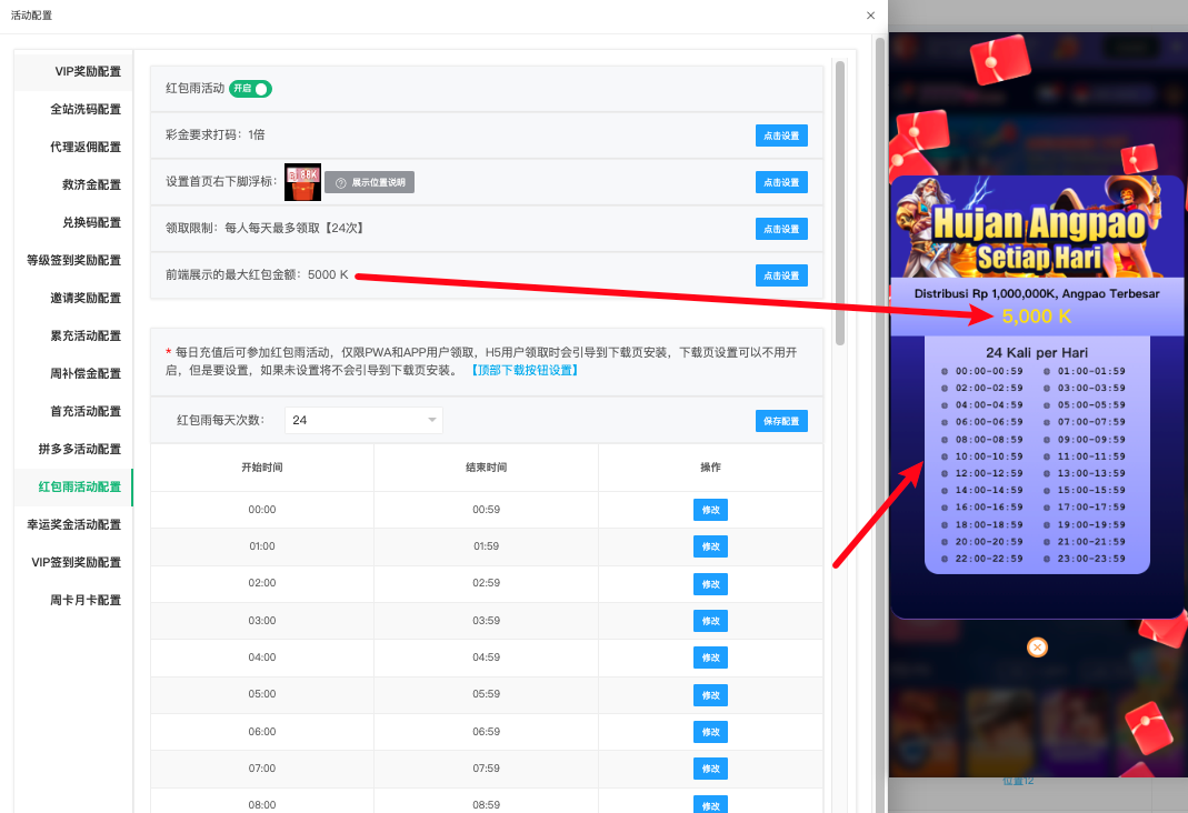 拼多多活动配置 - 邀请奖励档位与 IM 分享配置